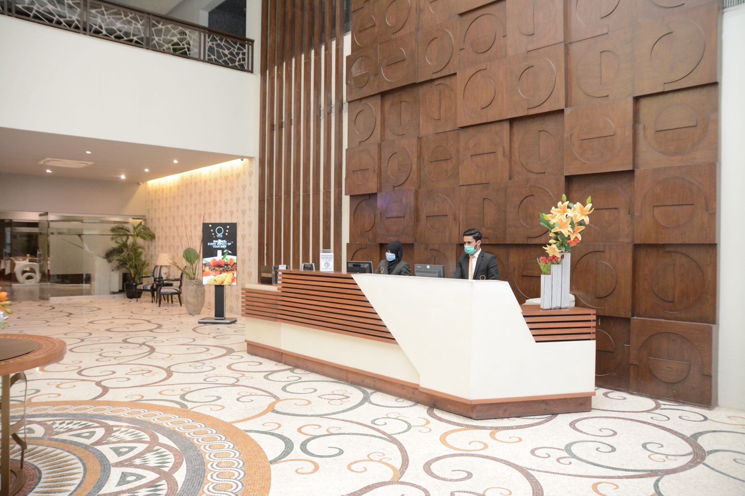 Circle Club hotel reception